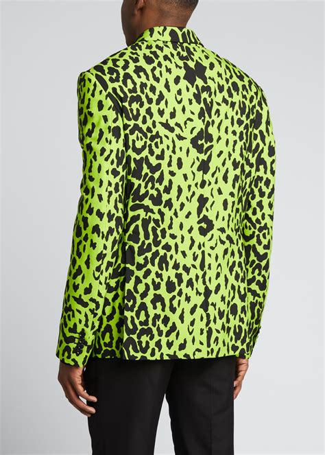 versace sport all over print neon|Versace Men's Neon Leopard.